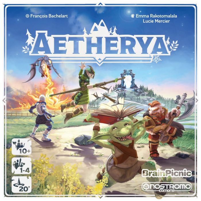 Aetherya - Juego de mesa - Brain Picnic - Desde 10 años - 1 a 4 jugadores