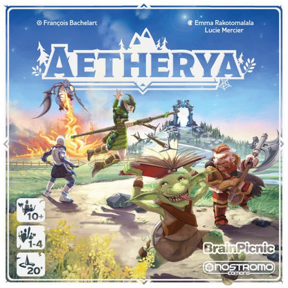Aetherya - Juego de mesa - Brain Picnic - Desde 10 años - 1 a 4 jugadores