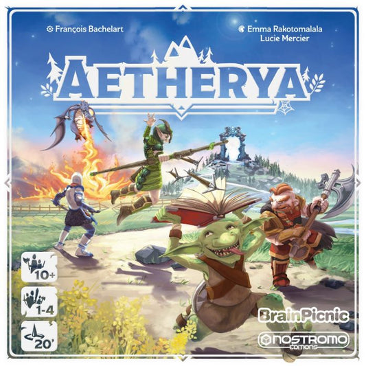 Aetherya - Juego de mesa - Brain Picnic - Desde 10 años - 1 a 4 jugadores