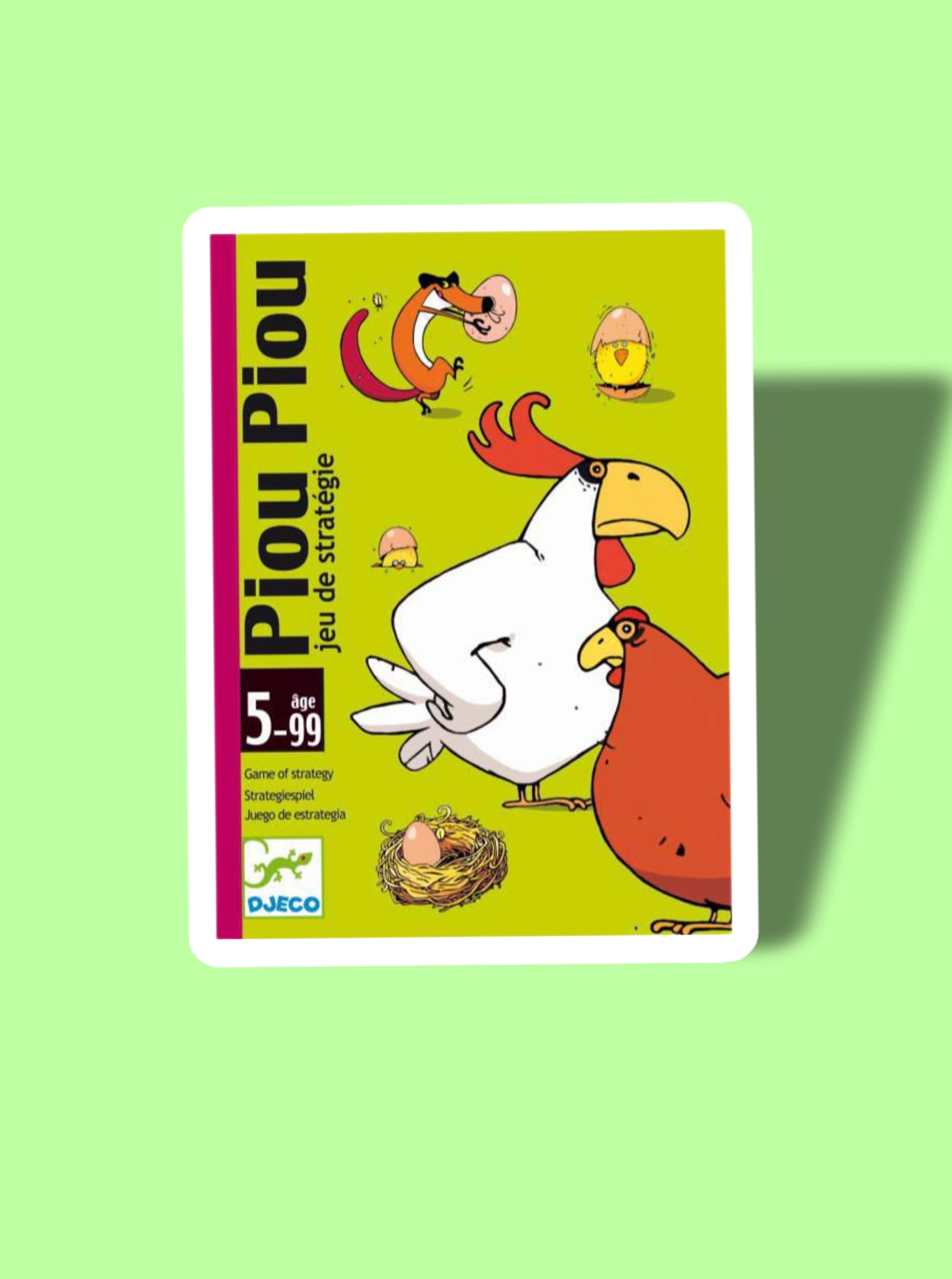 Piou Piou - Juego de mesa - Djeco - Desde 5 años Board Games