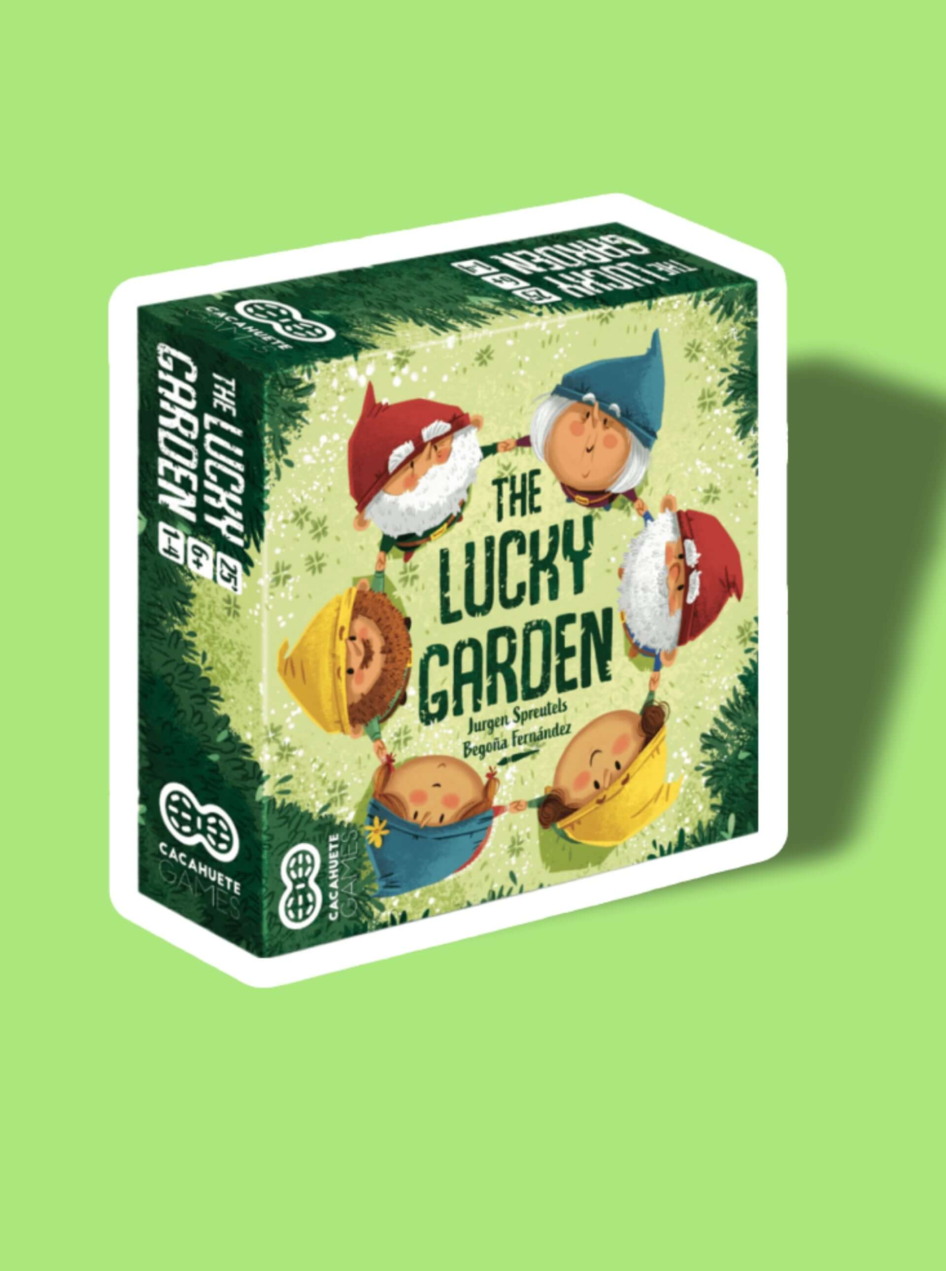 The Lucky Garden - Juego de mesa - Cacahuete Games - Desde 6 años Board Games