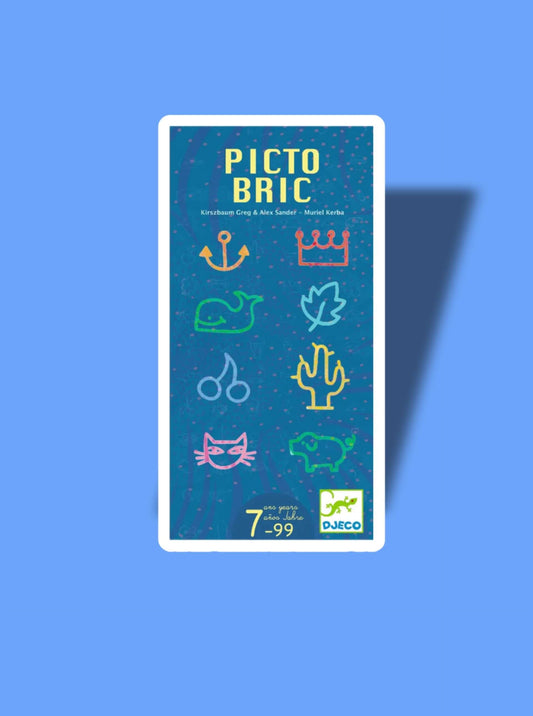 Picto Bric Dibujo y Atención - Juego de mesa - Djeco - Desde 7 años Board Games