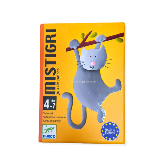 Mistigri - Juego de mesa - Djeco - Desde 4 años Board Games