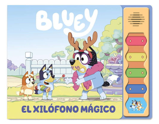 Bluey. Libro con sonidos - El Xilófono Mágico Books