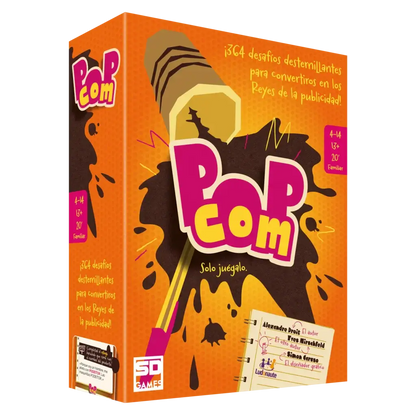 Pop Com - Juego de mesa - SD GAMES - Desde 13 años Board Games