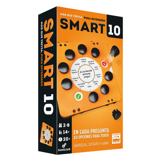 Smart 10 - Juego de mesa - SD GAMES - Desde 9 o más años