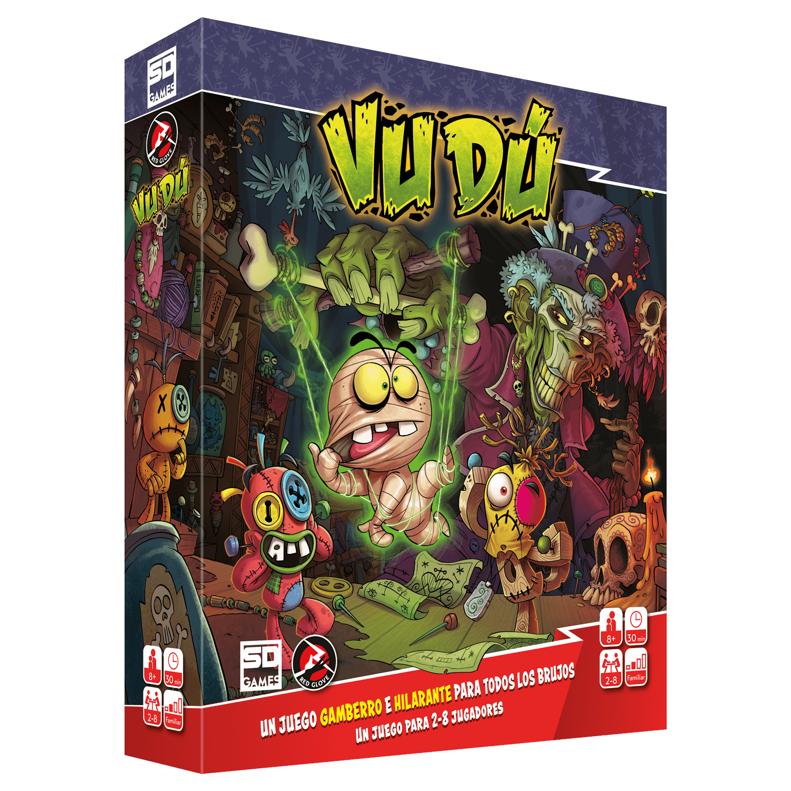 Vudú - Juego de mesa - SD GAMES - Desde 8 años Board Games