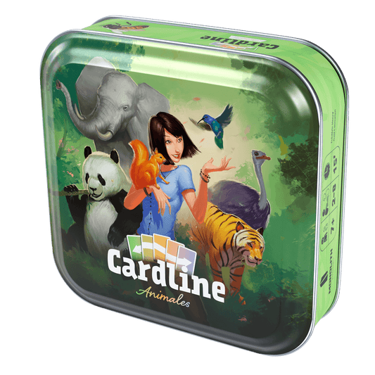 Cardline Animales | 7 años | 2 a 8 jugadores | Asmodee