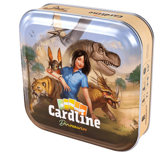 Cardline Dinosaurios | 7 años | 2 a 8 jugadores | Asmodee