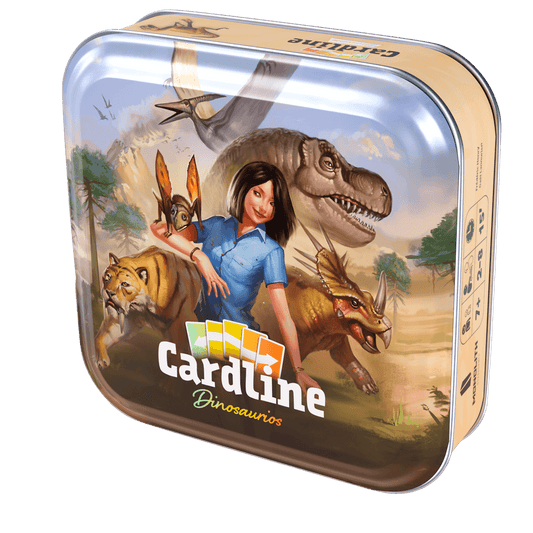 Cardline Dinosaurios - Juego de mesa - Asmodee - Desde 7 años Board Games