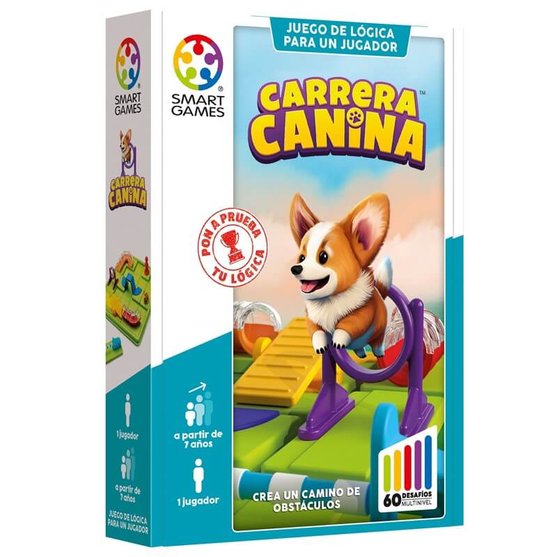 Carrera Canina - Juego de mesa - SMART GAMES - Desde 7 años Board Games