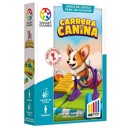 Carrera Canina - Juego de mesa - SMART GAMES - Desde 7 años Board Games