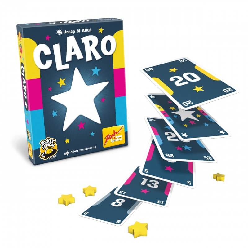 Claro - Juego de mesa - ROCKET LEMON - Desde 7 años Board Games