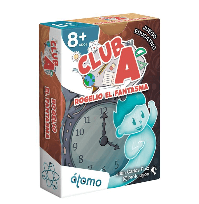 CLUB A Rogelio el Fanstasma - Juego de mesa - Atomo - Desde 8 años Board Games
