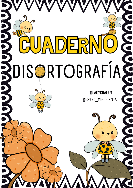 CUADERNO DISORTOGRAFÍA | Ladycraft E-Books