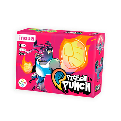 Pigeon Punch  - Juego de mesa de combate de palomos - Inoua - Desde 8 años - 2 a 6 jugadores