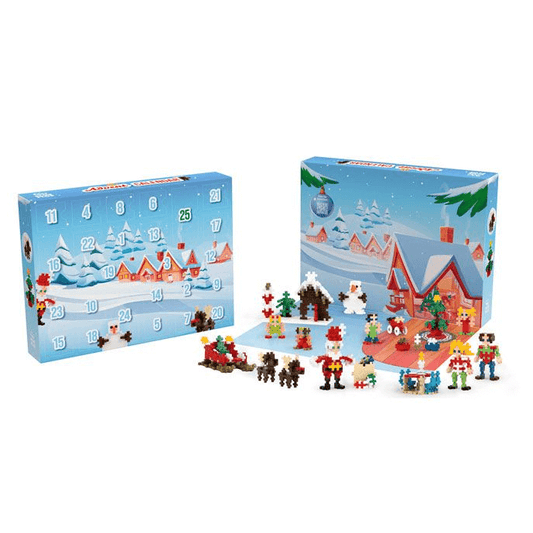 Calendario adviento plus plus 600 piezas | Juego de construcción | Mi Juego Bonito Building Toys