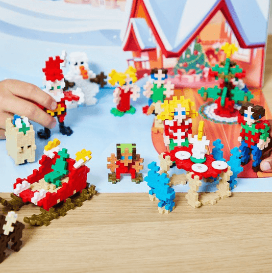 Calendario adviento plus plus 600 piezas | Juego de construcción | Mi Juego Bonito Building Toys