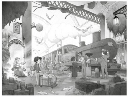 Harry Potter y la piedra filosofal (Edición con ilustraciones Xavier Bonet | J.K. ROWLING Books