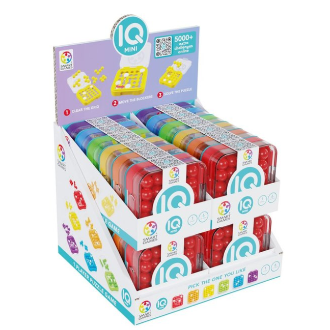 Pack Variado 24 unidades IQ Mini 6 colores