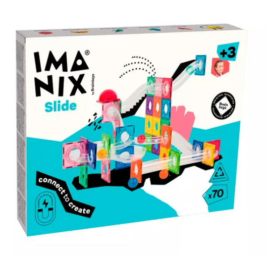Braintoys Imanix Tobogan 70 piezas - Imanix