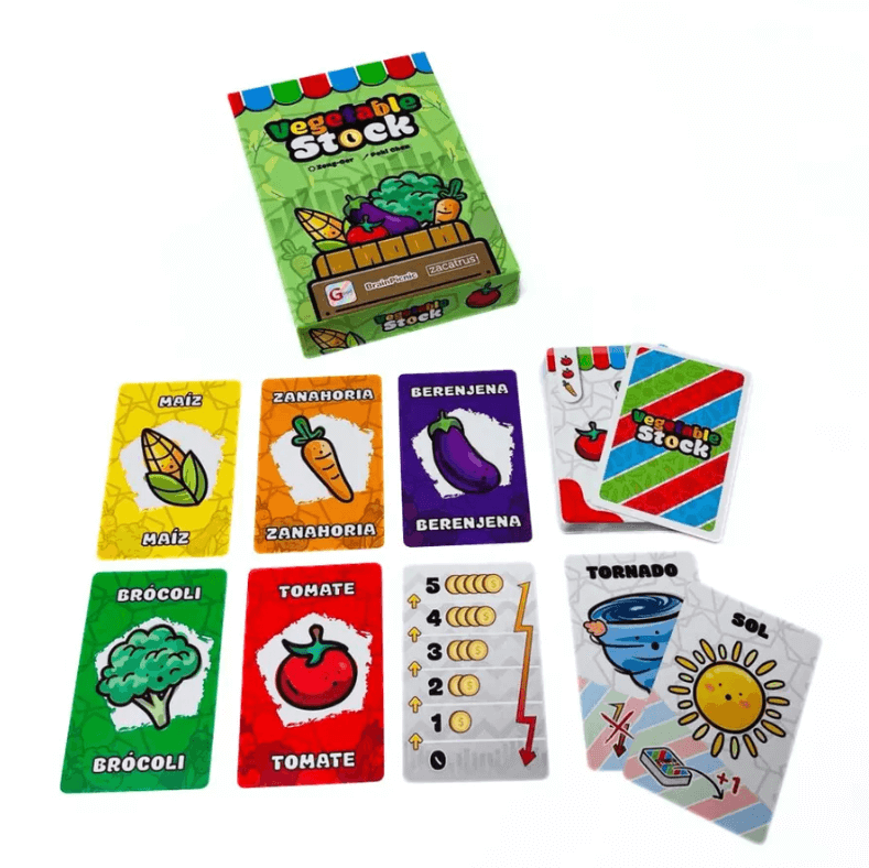 Vegetable Stock | Juego Cartas Estrategia | 7 años