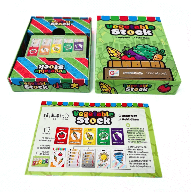 Vegetable Stock | Juego Cartas Estrategia | 7 años