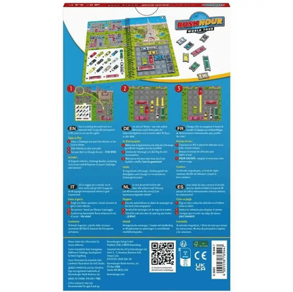 Rush Hour World Tour Puzzle - Juego de mesa - Thinkfun - Desde 8 años Board Games