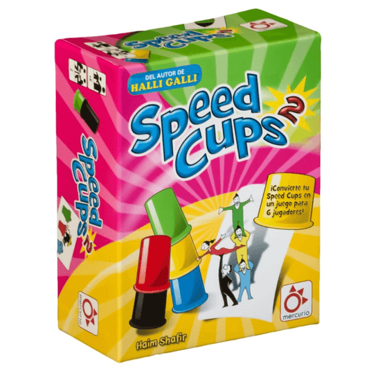 Speed Cups2 - Juego de mesa - Mercurio - Desde 6 años Board Games