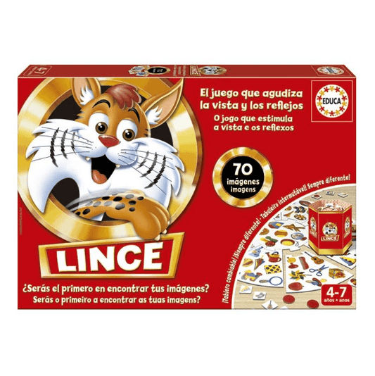 Lince | 4 a 7 años | 1 a 4 jugadores | Educa