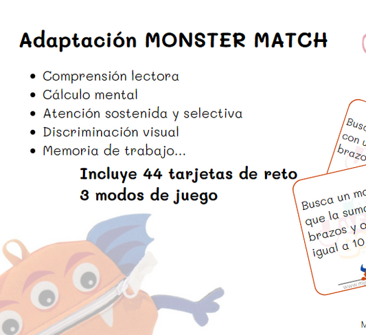 Adaptación Monster Match | Mi Juego Bonito