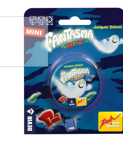 Fantasma Blitz Mini (Lata) - Juego de mesa - Devir - Desde 8 años Board Games