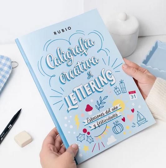 Caligrafía creativa y lettering. Estaciones del año y festividades | Nácher Rodríguez, Beatriz (copia) Books