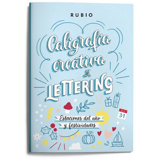 Caligrafía creativa y lettering. Estaciones del año y festividades | Nácher Rodríguez, Beatriz (copia) Books
