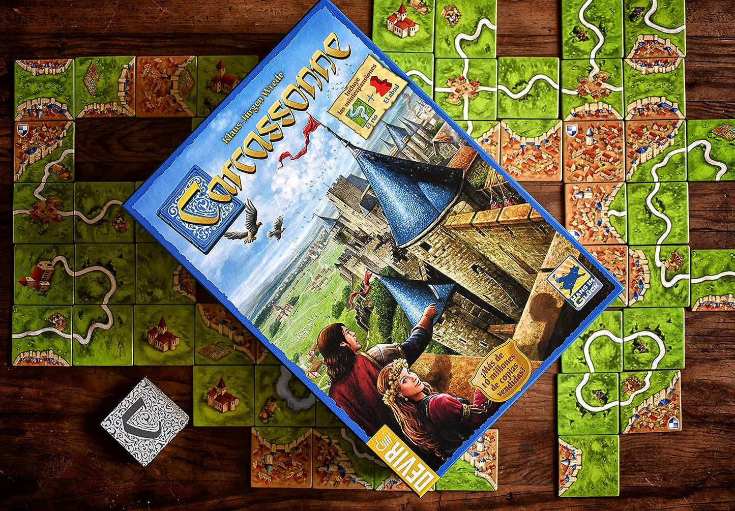 Carcassonne - Juego de mesa - Devir - Desde 7 años Board Games