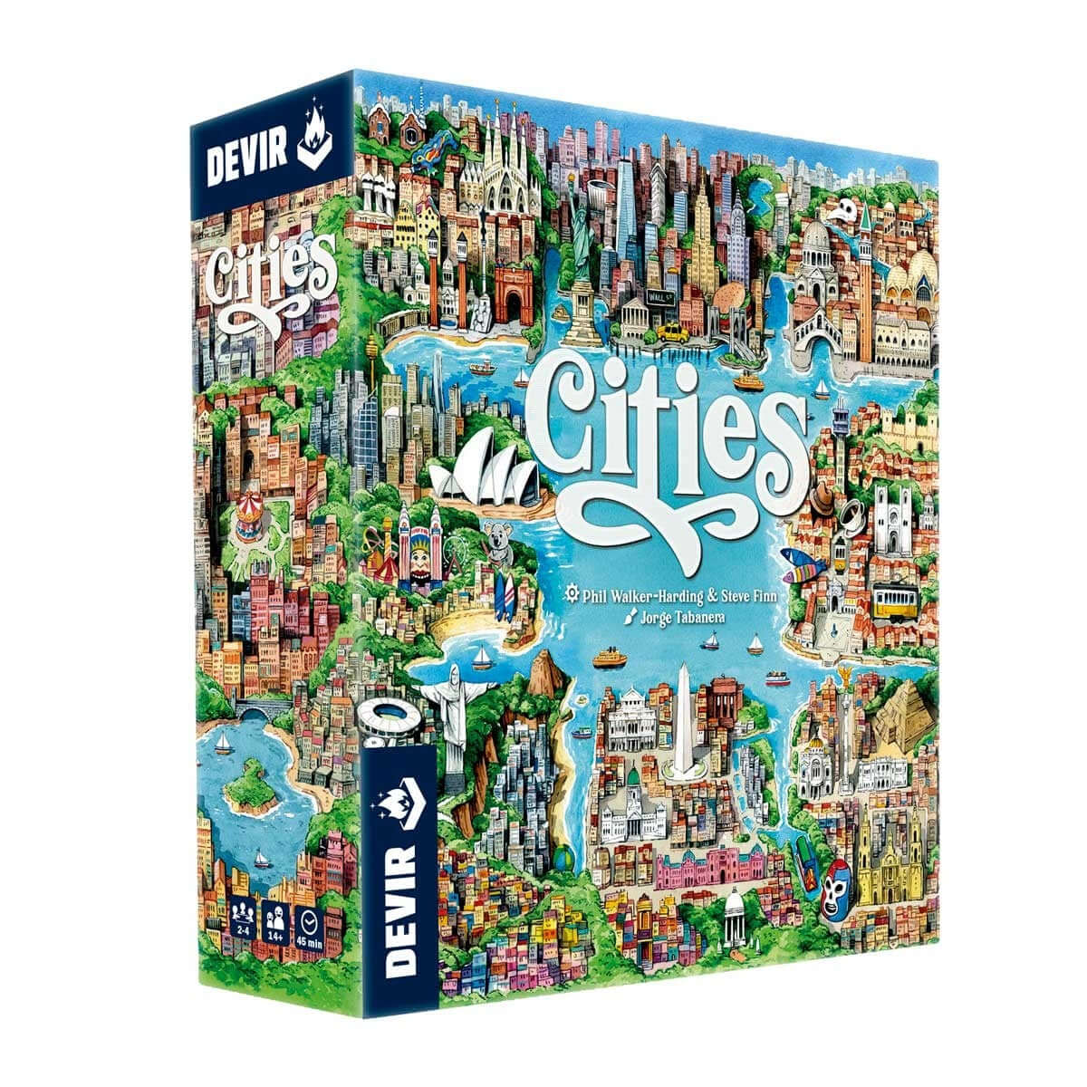 Cities - Juego de mesa - Devir - Desde 10 años Board Games