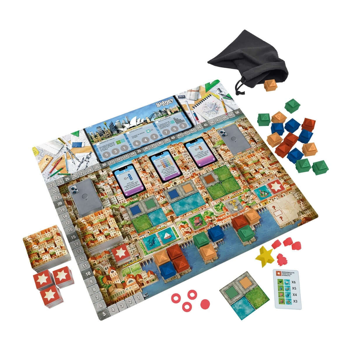 Cities - Juego de mesa - Devir - Desde 10 años Board Games