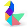 CLICK CLACK TANGRAM - Juego de lógica - Cayro - Desde 5 años - 1 jugador