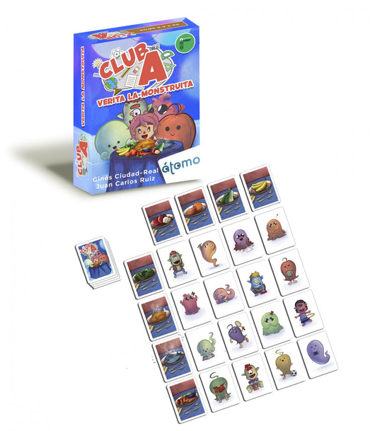 Club A Verita la monstruita - Juego de mesa - Atomo - Desde 6 años Board Games