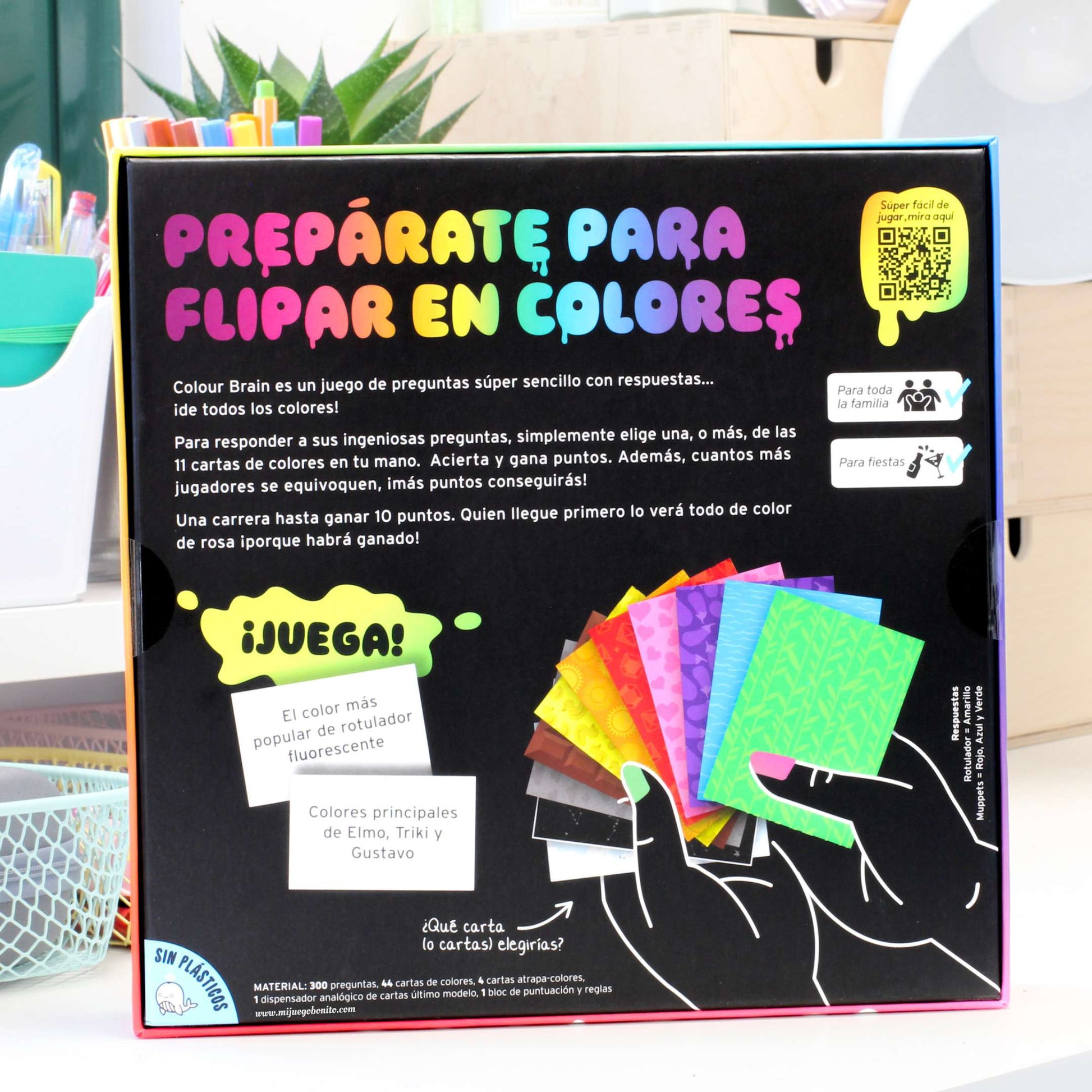Colour Brain - Juego de mesa - Mercurio - Desde 8 años Board Games