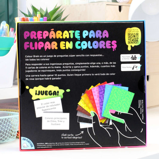 Colour Brain - Juego de mesa - Mercurio - Desde 8 años Board Games