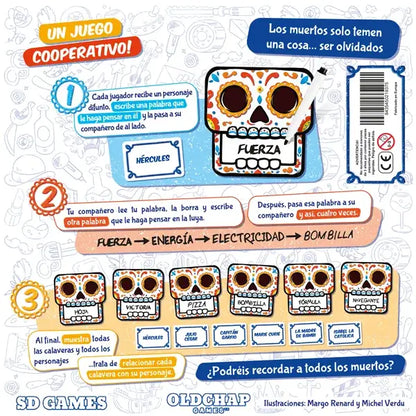 Fiesta de los Muertos - Juego de mesa - SD GAMES - Desde 12 años Board Games
