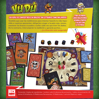 Vudú - Juego de mesa - SD GAMES - Desde 8 años Board Games
