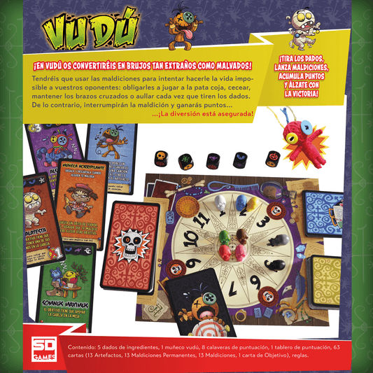 Vudú - Juego de mesa - SD GAMES - Desde 8 años Board Games