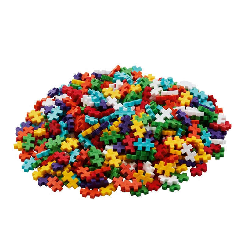 Cubo de piezas: Arcoiris 600 pcs Juego de construcción desde los 5 años Building Toys