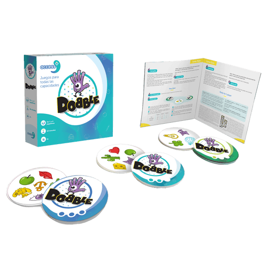 DOBBLE ACCESS+ - Juego de mesa - Asmodee - Desde 6 años Board Games