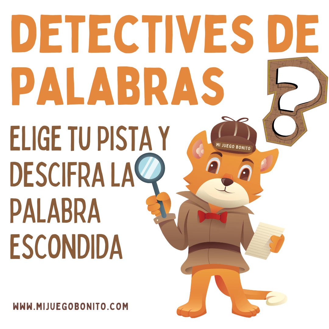 Detectives de palabras | Lengua en primer ciclo de primaria | Mi Juego Bonito