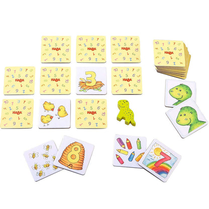 Dino de los números (Versión internacional) - Juego de mesa - Haba - Desde 3 años Board Games
