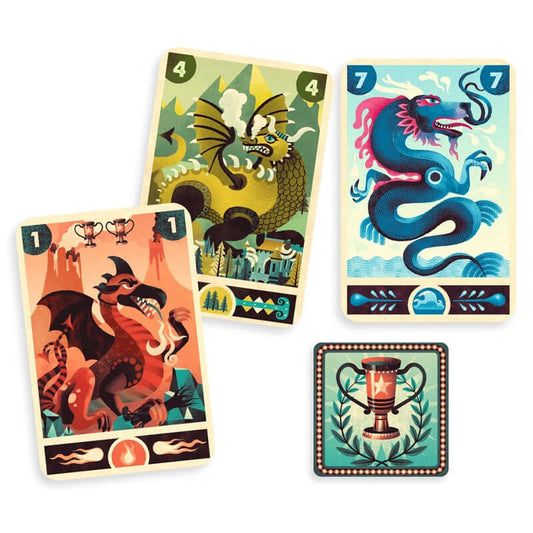 Dragon Deck - Juego de mesa - Djeco - Desde 6 años Board Games