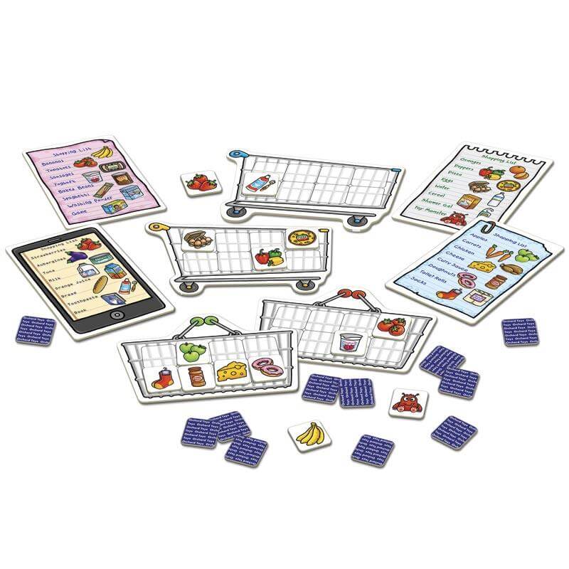 Shopping list juego de asociación en inglés - Juego de mesa - Orchard Toys - Desde 3 años Board Games